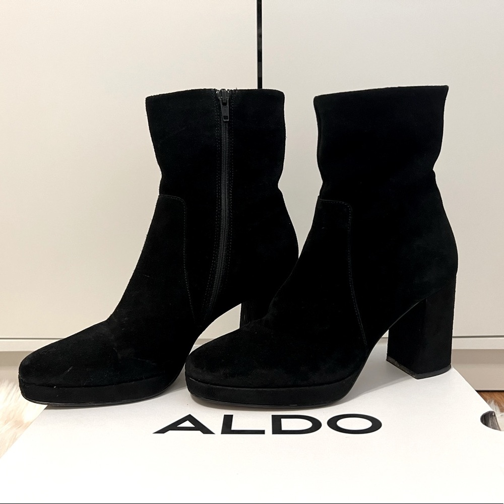 ALDO Oltina Ankle Boots women shoes Black - size US7.5